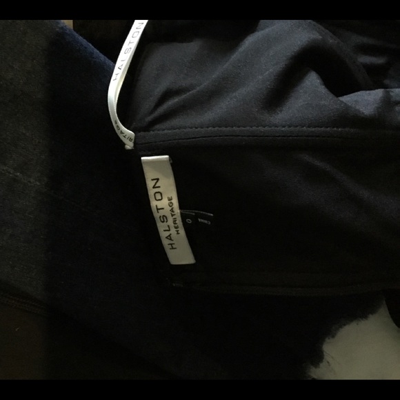 Halston Heritage Black Strapless Midi Dress - Picture 5 of 8